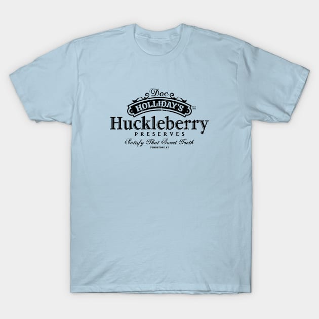 Doc Holliday's Huckleberry Preserves T-Shirt by SaltyCult
